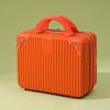 Personalized 14" Mini Makeup Suitcase: Ultra-Light Handbag with Small Gift Box and Password Lock.