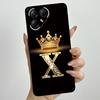 For Tecno Pova 7 Pro Ultra 5G Case Luxury Crown Letter Silicone Soft Phone Case For Tecno Pova7 Pro Ultra Shockproof Back Covers
