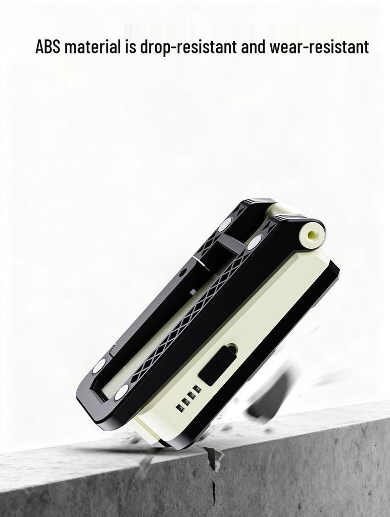 Portable Outdoor Work Light: Foldable, High Brightness, Magnetic, Multi-Light Source for Camping and Inspections
