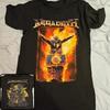 NEW Megadeth Destroy All Enemies Tour 2024 Front And Back Print Cotton T Shirts