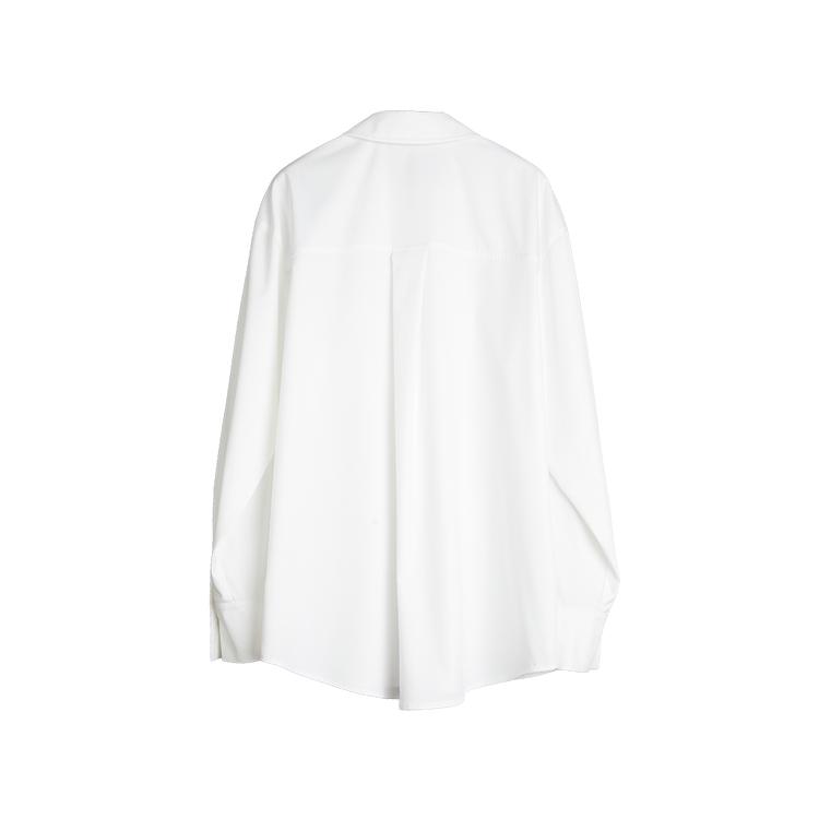 ELLE French Elegant Commuter Style Casual Loose Versatile Long Sleeve Shirt Women tops EC48643