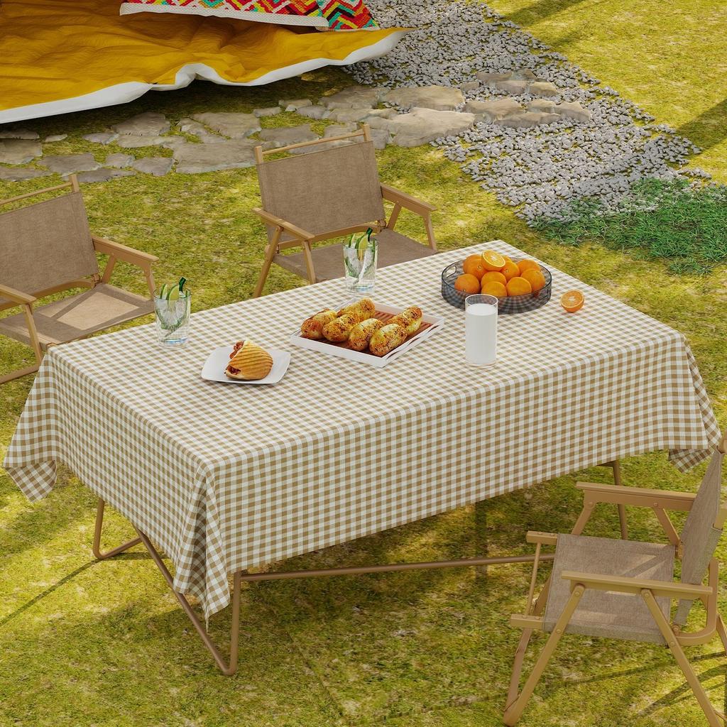 Outdoor Pastoral Style Camping Picknick Tischdecke Leichter Luxus High-End Wasserdicht Ölfest Sonnenschutz Grillen Frühlingsausflug Einweg-Tischdecke
