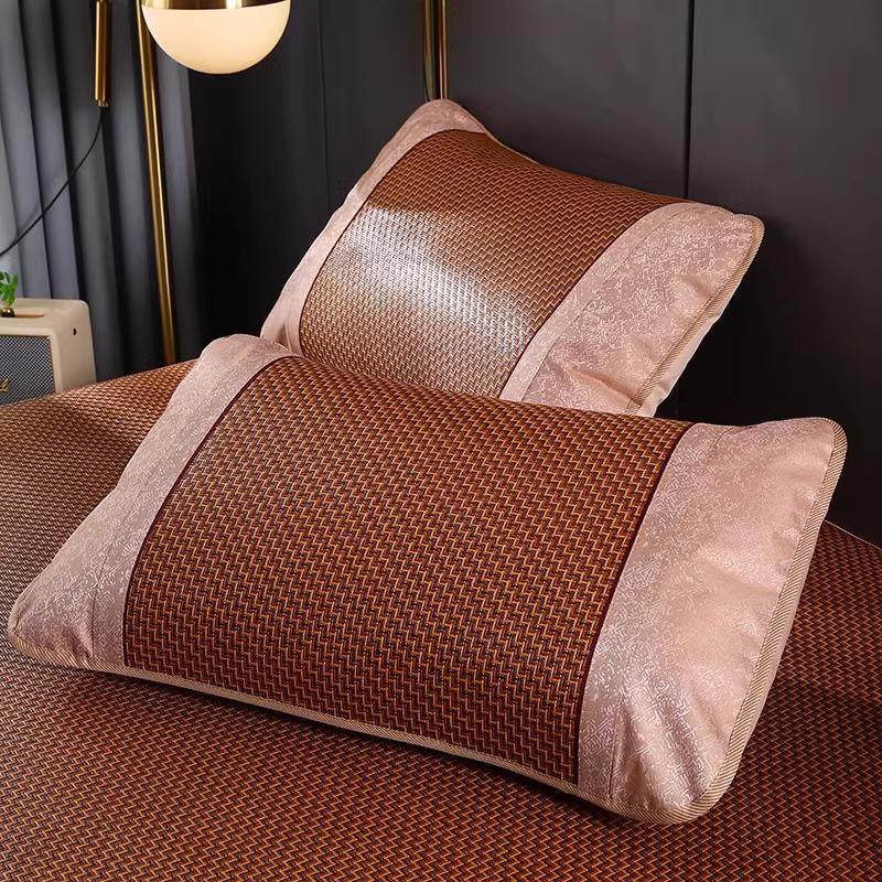 Sommer Kühl Rattan Kissenbezug Set - Erwachsene, Einzelbett, 2-teilig