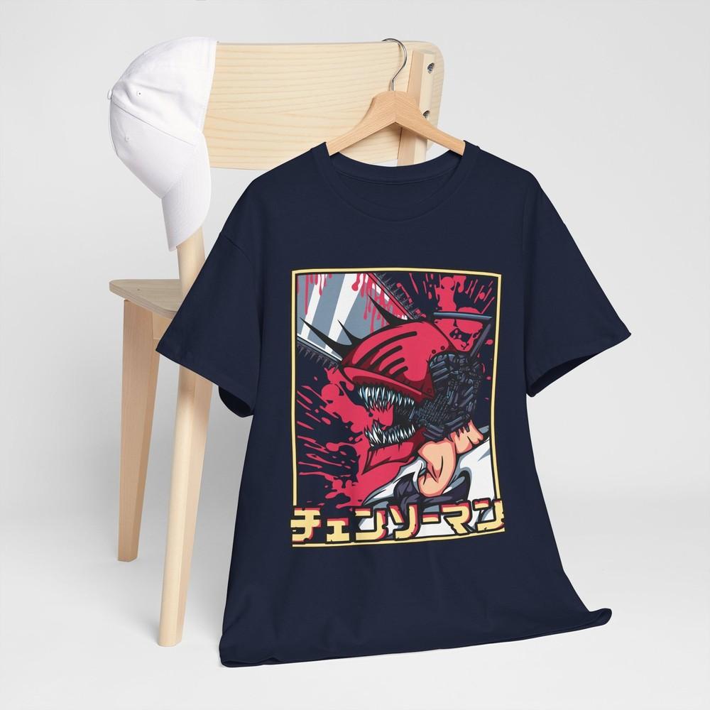 Chainsaw Unisex TShirt Denji and Makima TShirt Anime Unisexga TShirt Pochita gift M