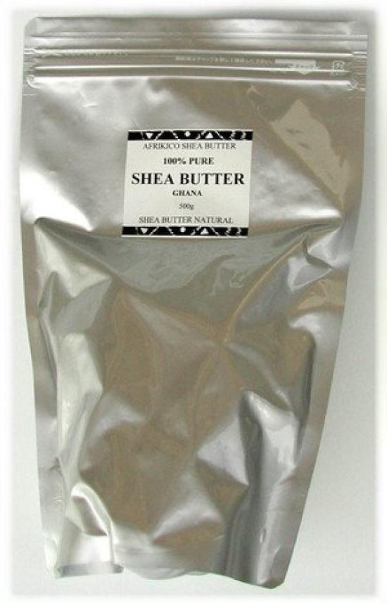 

AFRIKICO Shea Butter (100% unrefined) (natural (value), 500g)