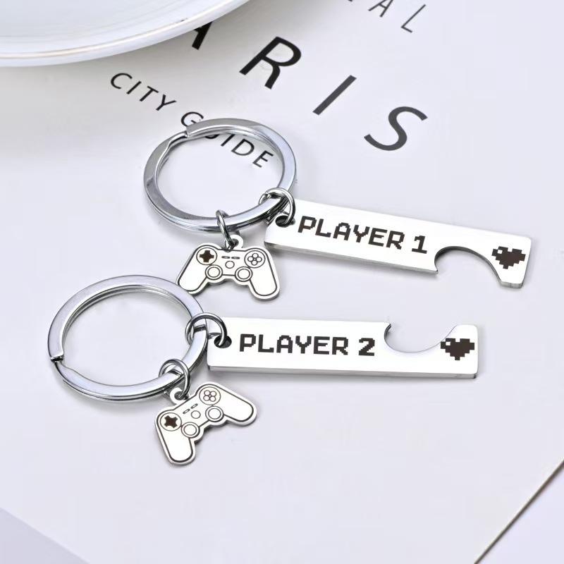Keychain Pendant Drive Safe Love You Holiday Gift Stainless Steel Keychain Stainless Steel Keychain for Backpack Bag Pendant
