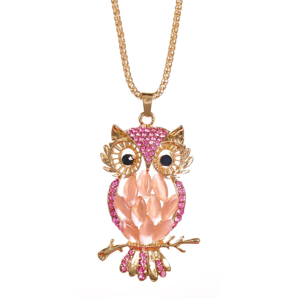 New Rhinestone Elephant Pendant High Quality Stainless Steel Chain Women's Street Style Accessories Fashion Necklace Jewelry