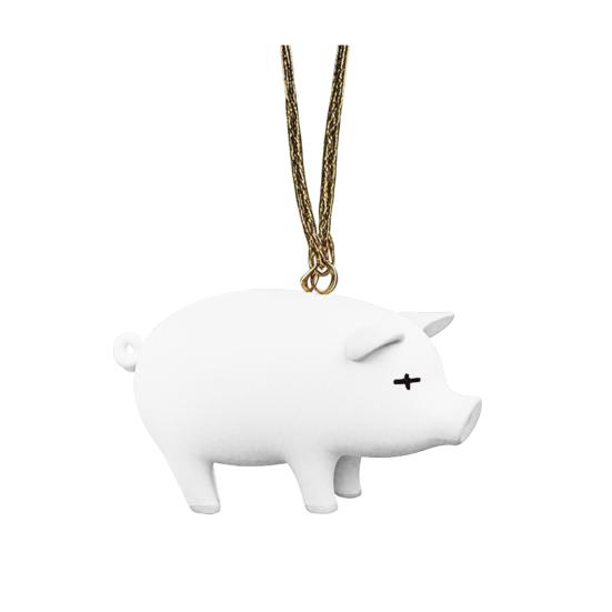 

Кулон із милим поросям. Прикраса інтер’єру автомобіля. Забавний смажений молочний порося, який змінює колір. Оберіг. Автомобільний аксесуар для дзеркала заднього виду. Pig
