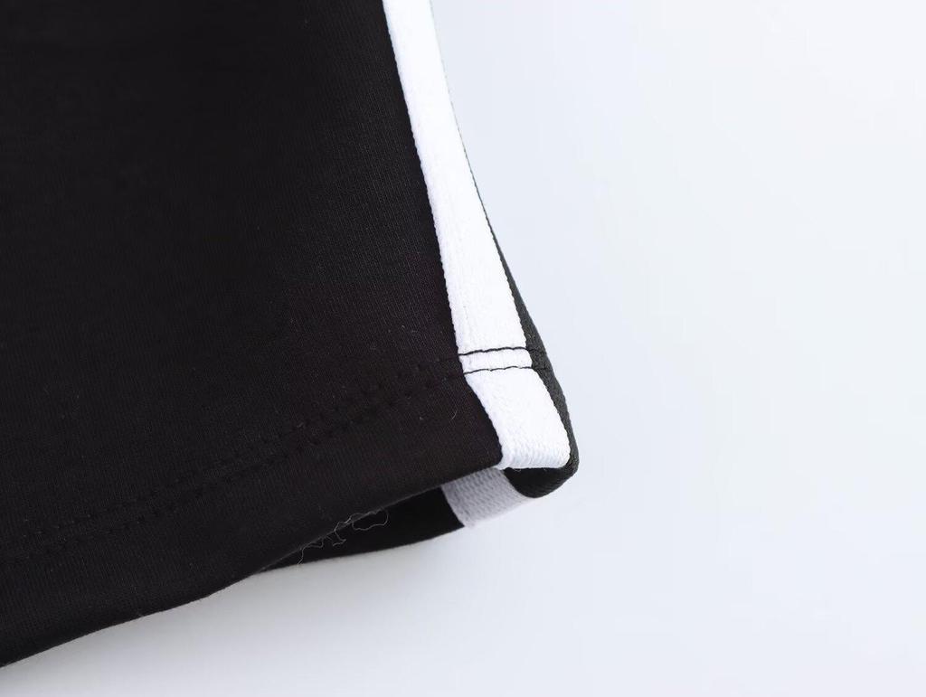 Spring 2025 Women's Preppy Style Bandeau Top & Long Pants Set - European & American Fashion