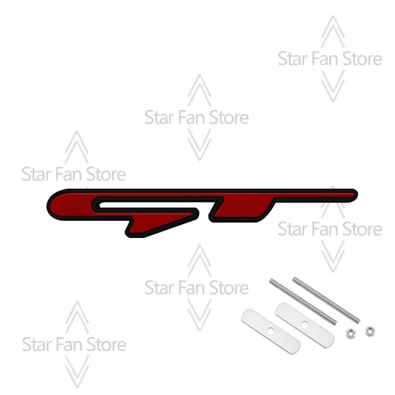 Badge Griglia Metallo GT Adesivi 3D Emblema Corpo Baule Auto Decalcomania Styling Auto Per KIA Sorento Stinger Sportage Rio K5 K9 Picanto K3