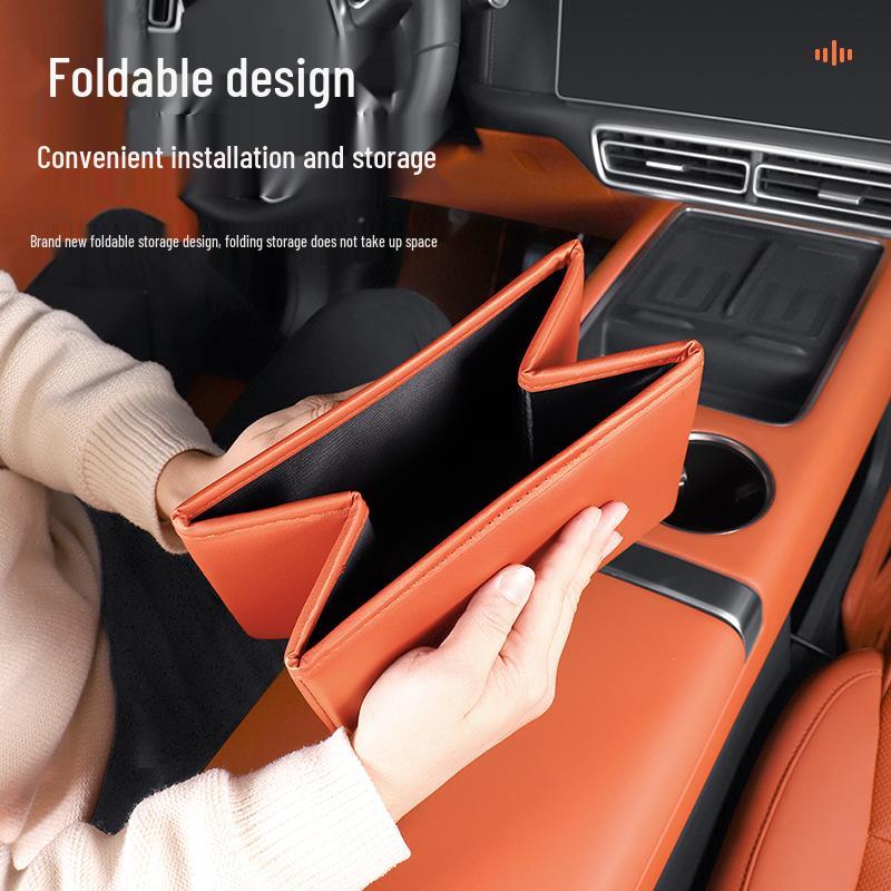 Foldable Car Trash Can and Storage Bag for BYD Tang EV/PRO/PLUS/L