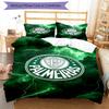 3pcs Football Team (30) Design Cover Set - HD Printed Bedding with 1 Cover and 2 Pillowcases - Perfect for Home and Dorm Decor