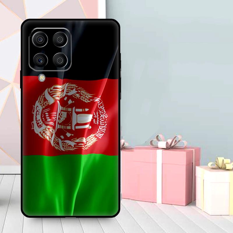Flag of Afghanistan Case For Samsung Galaxy M16 M31 M21 M13 M33 M53 M15 M35 M55 M36 M56 M12 M32 M52 M14 M34 M54