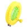 22cm   Plast Fiskelina Hjulhållare Vindare Verktyg Tillbehör(Gul)
