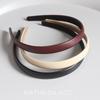 All-Match Leather Retro Europe and America Internet Celebrity Ins Hairband
