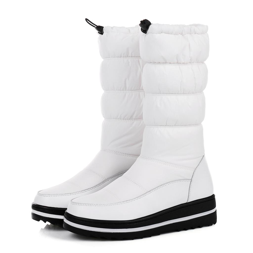Women's snow boots winter warm and comfortable non-slip long-staple shoes large size casual cotton shoes