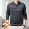 VEE KELLEN Men's Long Sleeve Polo Shirt