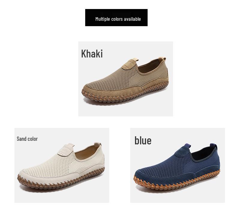 Men's Breathable Mesh Slip-on Summer Shoes