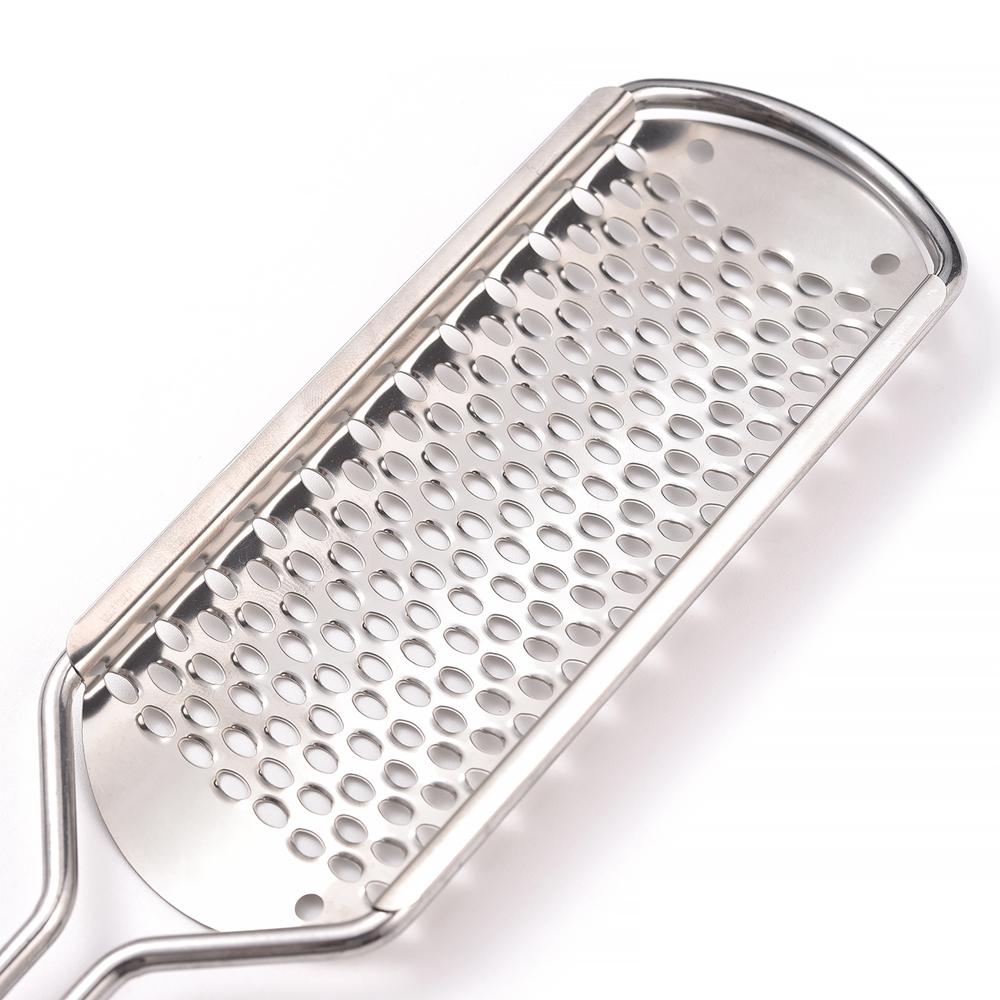 File Pedicure Stainless Steel Foot Scrubber Heel Callus Dead Skin Remover Exfoliating Professional Feet Care Tool Pedicure