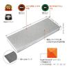 SHARPAL 169H Large 20cm x 7.5cm Double-Sided Diamond Sharpening Stone – Extra Coarse 220 Grit & Fine 600 Grit, Single-Crystal Diamond, Non-Slip Pad