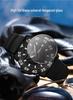 Oufannishi Men's Fashion Quartz Watch - Luminous, Waterproof, Silicone Strap, Double Calendar