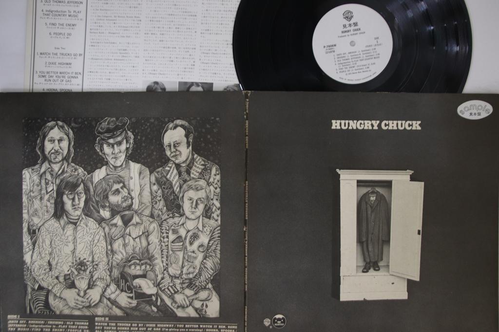 LP Record HUNGRY CHUCK - Hungry Chuck P7606WPROMO WARNER BROS 1977 Japan Rock Used