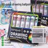 Blue Fruit 88 Multi-Color Ballpoint Pen Set: Stackable Press-Type, 10 Color Options for Journaling and Art, Perfect for Primary Students