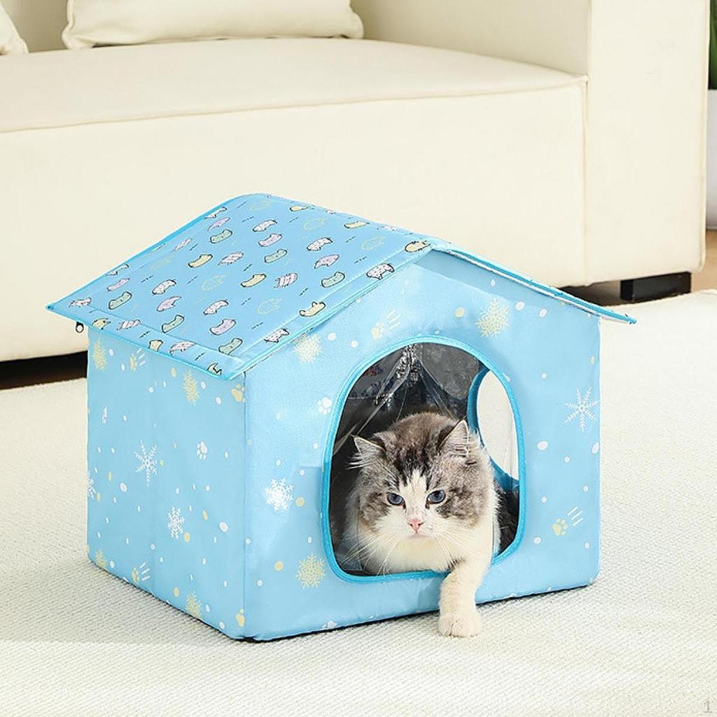 Air Conditioned Cat House for Small Pets Easy to Clean And Reusable