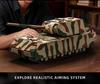 12GO-97025 Camouflage Edition Heavy Tank Building Blocks Model Toy for Boys