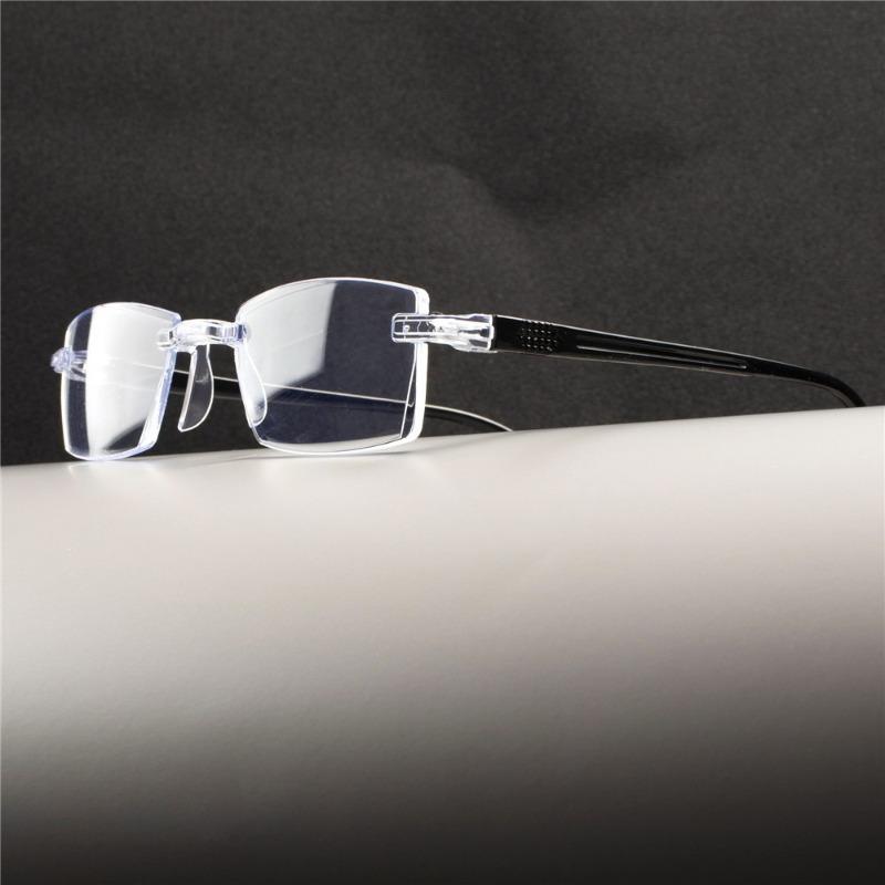 24PCS Frameless Cut Edge Reading Glasses Fashionable Glasses Minimalist Reading Glasses for Both Men and Women