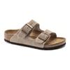 Birkenstock Comfortable Round Toe Versatile Soft Sole Buckle Non-Slip Kids Slippers Kids Slippers Gray Brown 1021704