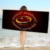 L-Lords Game Rings Microfiber Blanket Quick Drying Beach Towels Oversized Printing Super Absorbent Pool Towel Blanket