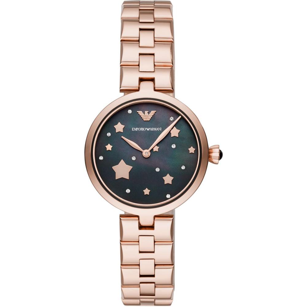 

Emporio Armani Arianna Black Rose gold Metal Ladies Quartz Watch AR11197 чёрный