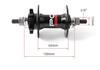 Single-Speed Dirt Jump Bike Hub: Aluminum Alloy, 6 Pawls, 16T, 100/135 Spacing, 120 Clicks, 36 Holes, 4 Sealed Bearings.