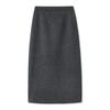 New Chinese winter new embroidered wool bead fox fur collar cape double-sided woolen skirt set NY117