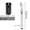 UNO Mtb Bike Shock Absorber 350mm Suspension Seatpost 27.2/28.6/30/30.4/30.8/30.9/31.6/33.9mm for Dropper Seatpost Bicycle Parts