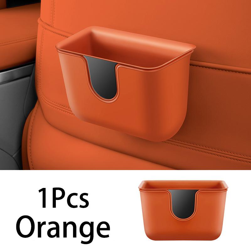 

Car Trash Can Multi-functional Car Seat Back Door Hanging Storage Bucket Automotive Car internal Storage Bucket помаранчевий