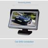 4.3 (16:9) Car Mounted Display Easy Install Desktop High-Definition Reverse Image Cargo Car Blind Spot Universal Machine Display