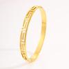 Titanium Steel Non-fading  Women's Light Luxury Personalized Design Gold  Fashion Trend Jingle 