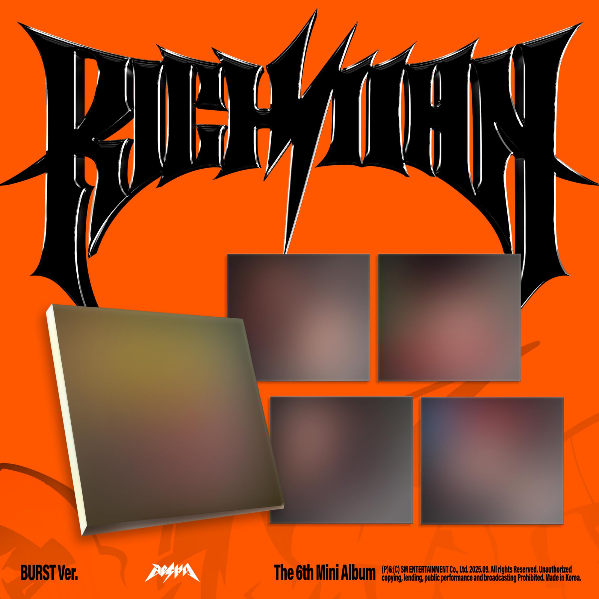 

The 6th Mini Album Rich Man (BURST Ver.) [GISELLE Version]