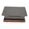 BBQ Cooking Stove Heat Resistant Wooden Insulation Support Hollow Air Intake Table Top Barbecue