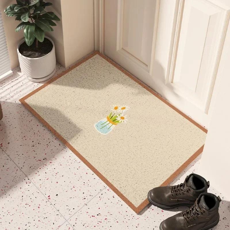 Cartoon Cat Series Mat Non-slip Easy To Clean Rug Wrinkle-Resistant Doormat Indoor Washroom Entrance Decorative Washable Carpet