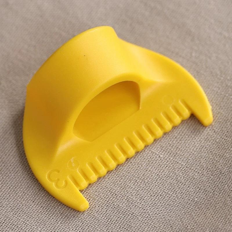 

1 шт. Простые инструменты для сшивания - Прочный пластиковый фиксатор края и инструменты для шитья для начинающих и пожилых людей, шаг 3 мм, идеально подходят для ручной работы DIY