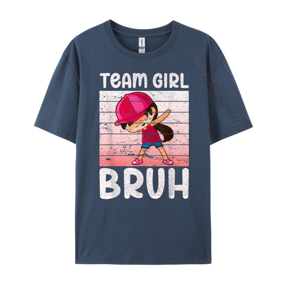Family Team Girl Bruh Gender Reveal Party Announcement Sports T Shirt Men Tee Shirt Men Mardi Gras Tops