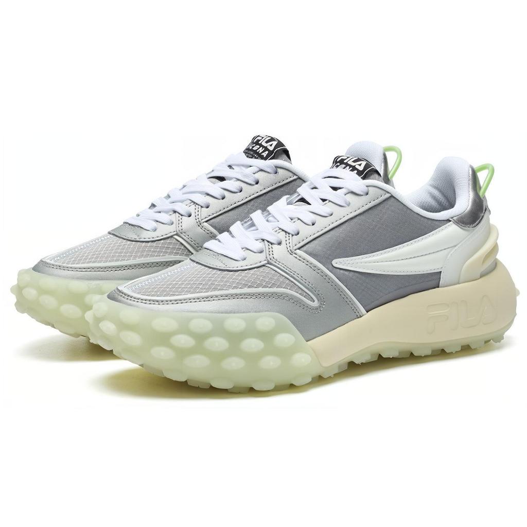 FILA Retro Patchwork Sneakers Gray Green Patchwork Unisex F12W213111FSW