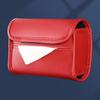 Armrest Tissue Box Holder Wear Resistant Pu Leather Backseat Tissue Case Holder Napkin  