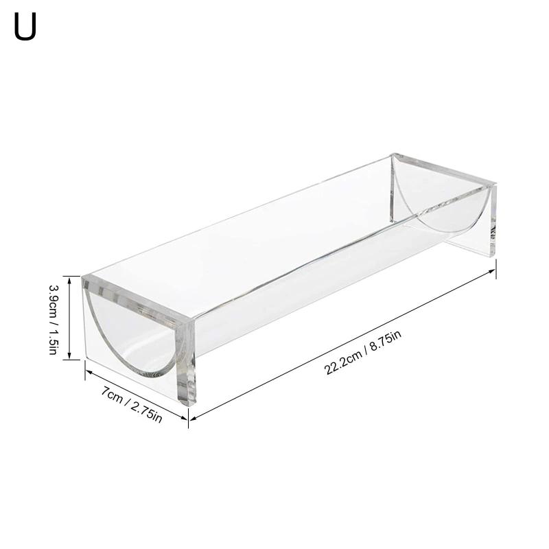 1Pcs Acrylic Dessert Tray European Style For Wedding Party Picnic Home Office Snack Fruit Sweet Treats