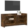 TV Stand 100 x 33 x 47 cm Smoked Oak Engineered Wood