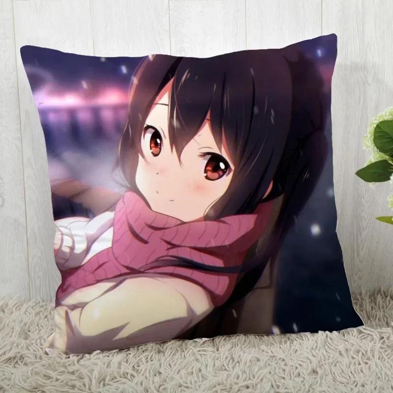 K-On! Pillow Cover Customize Pillow Case Modern Home Decorative Pillowcase For Living Room 45X45cm A19.12.13