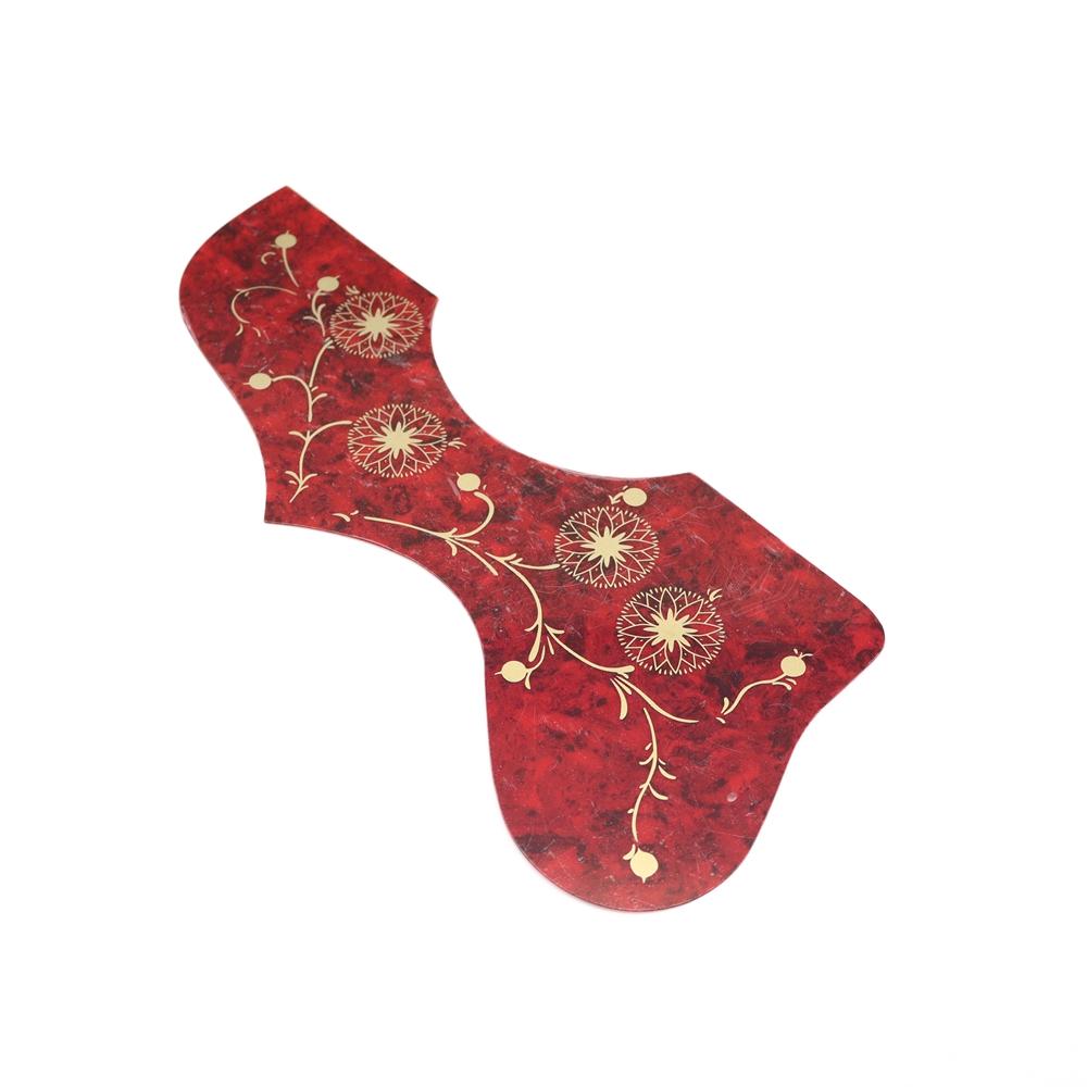 Left And Right Handed Acoustic Guitar Pickguard Pick Guard Anti-Scratch Plate For Ej200 With Gold Flower Bird 4 Colors